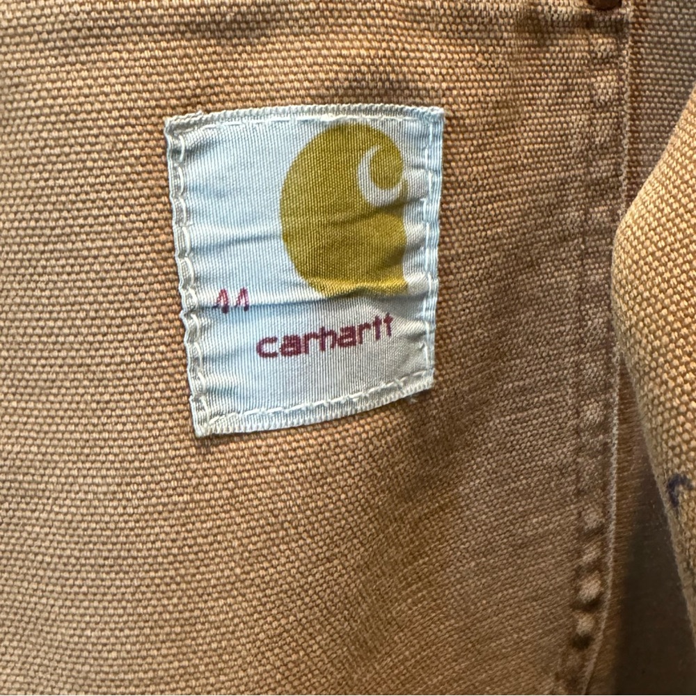 SOLD SOLD SOLD Carhartt Men's Claasic Chore Coat Jacket 44 - Picture 3 of 5
